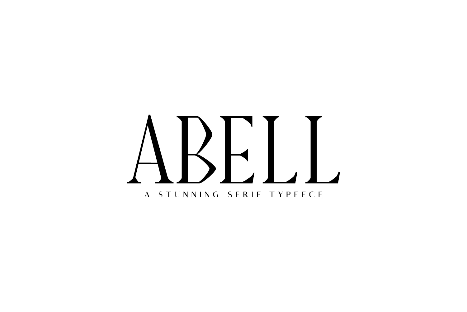 Abell: A Serif Font with Art-Deco Charm for Editorial Design