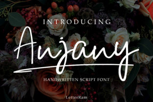 Anjany: A Script Handwritten Font That Elevates Your Brand