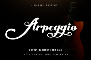 Arpeggio Duo: A Script Handwritten Font for Creative Crafters and Printables