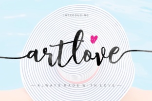 ArtLove: A Script Font for Creative Expression