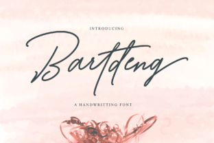 Bartdeng: The Script Handwritten Font for Premium Branding and Design