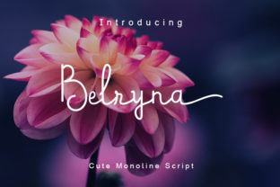 Belryna: A Script Handwritten Font for Elegant Branding