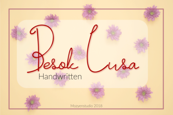 Besok Lusa: A Script Font for Editorial Elegance