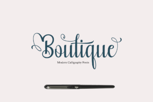 Boutique: A Handwritten Font for Elegant Editorial Design