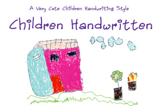 Children Handwritten: A Youthful Script Font for Web Design
