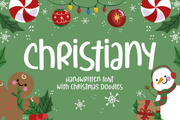 Christiany: A Playful Handwritten Font for Editorial Design
