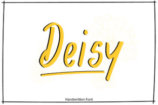 Deisy: A Script Font That Adds Elegance to Every Design