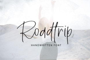 Discover the Beauty of Roadtrip: A Script Handwritten Font for Crafters and Designers