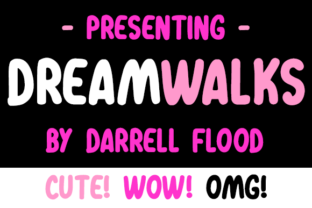 Dreamwalks: A Script Handwritten Font for Branding and Creativity