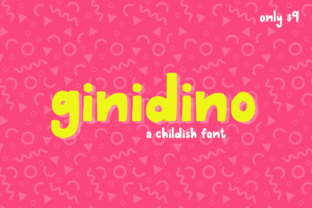 Ginidino: A Quirky Sans Serif Font for Creative Projects