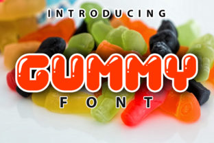 Gummy: A Bubbly 3D Font for Creative Branding