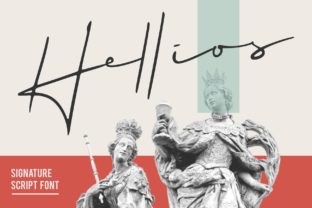 Hellios: A Script Handwritten Font That Breathes Life Into Your Creations