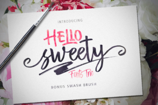 Hello Sweety Trio: The Script Handwritten Font for Stunning Digital Campaigns