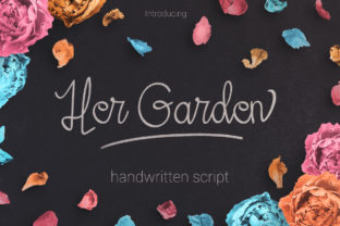 Her Garden: The Script Handwritten Font for Stunning Branding and Digital Design