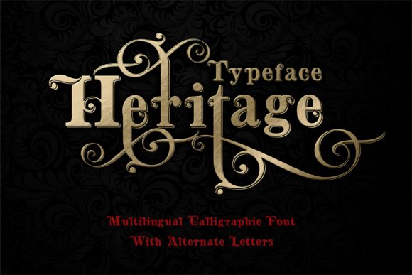 Heritage: A Script Font That Elevates Branding with Character