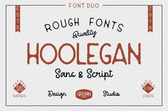 Hoolegan Duo: A Font for Crafting with Character