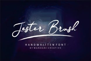 Jester Brush: A Versatile Script Font for Creative Designers