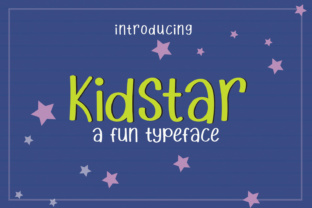Kidstar: A Versatile Sans Serif Font for Creative Crafters
