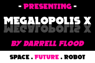 Megalopolis X: A Serif Font That Commands Attention