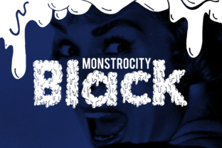 Monstrocity Black: A Decorative Font for Creative Crafters and Designers