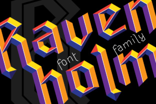 Ravenholm Family: The Gothic Font for Bold Digital Branding