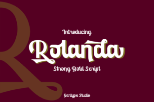 Rolanda: The Script Font That Elevates Your Brand’s Visual Story