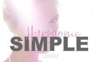 Simple Harmonic Duo: A Font for Editorial Grace and Visual Harmony