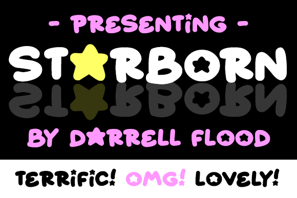 Starborn: A Font That Adds Starry Charm to Your Creative Projects