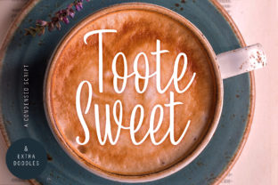 Toote Sweet Script for Creative Branding and Design Projects
