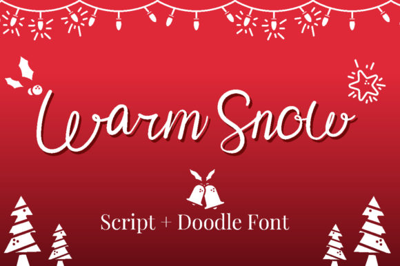 Warm Snow: A Script Font for Winter-Themed Branding and Digital Campaigns
