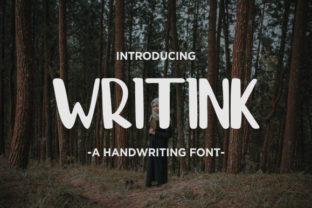 Writink: A Bold Script Font for Creative Designers