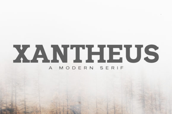 Xantheus Family: A Serif Font That Elevates Your Brand
